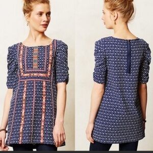 Anthropologie Akemi + Kin “Seva” Embroidered Top